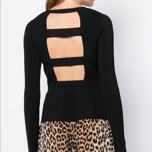 T by Alexander Wang Open Back Knit Top